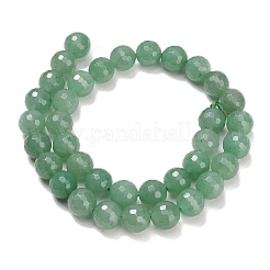 Естественный зеленый авантюрин бисер нитей&nbsp;G-C280-B20-10mm