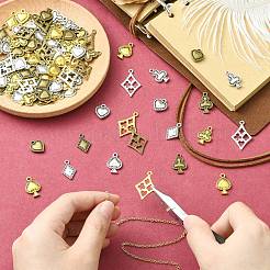 120шт 15 стиля подвески из сплава в тибетском стиле&nbsp;FIND-CJ0005-06