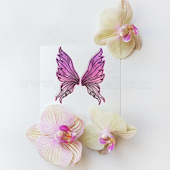 Individuelle Klarsichtstempel aus PVC-Kunststoff mit Sommermotiv&nbsp;DIY-WH0631-0240