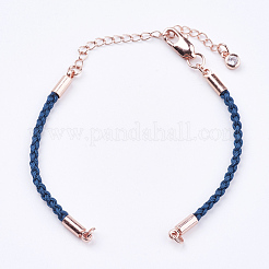 Creazione di bracciali in cordoncino di cotone intrecciato&nbsp;MAK-I006-26