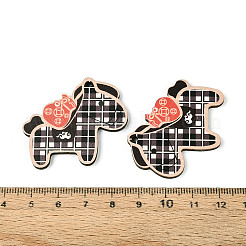 Печатные деревянные подвески&nbsp;WOOD-T033-01E