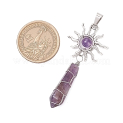 5 шт. большие подвески из натурального лазурита&nbsp;PALLOY-JF03640