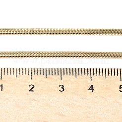 Ионное покрытие (ip) 304 нержавеющая сталь змеиные цепи ожерелья&nbsp;X-NJEW-O058-25G