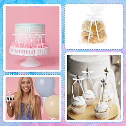 50 шт. полиэстеровый бант для украшения вечеринки&nbsp;DIY-GF0011-78B