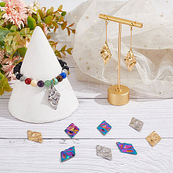 30шт. 3-х цветная подвеска из нержавеющей стали 304&nbsp;STAS-BBC0001-48