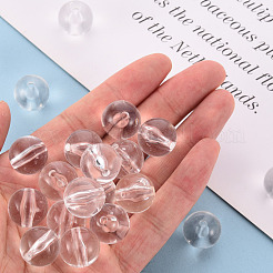 Perles en acrylique transparente&nbsp;X-MACR-S370-A16mm-001
