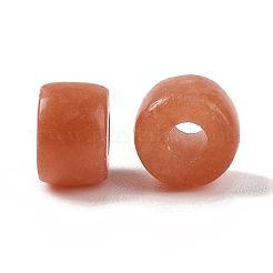 Крашеные натуральный белый нефрит бисер&nbsp;G-G003-A06-10