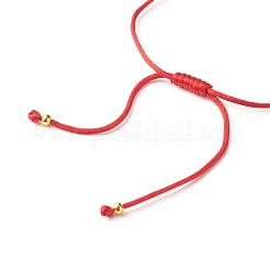 Bracelets réglables en fil de nylon&nbsp;BJEW-JB06345