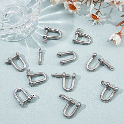 Застежки-скобы с D-образным кольцом из нержавеющей стали 304 STAS-WH0033-56A