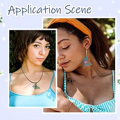 48 шт. филигранные подвески из нержавеющей стали 430 и 201&nbsp;STAS-TA0002-20