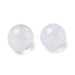 Perline in resina bicolore&nbsp;LS-RESI-Q025-02B-C