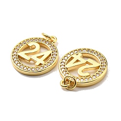 Стойки обшивки латунь кубического циркония подвески&nbsp;KK-D026-21G