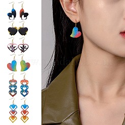 6шт diy кулон силиконовые Молды&nbsp;DIY-SZ0006-45