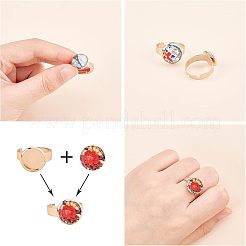 DIY-Fingerring-Herstellungssets&nbsp;DIY-NB0004-65RG