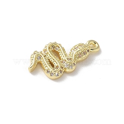 Messing micro pave klare zirkonia anhänger&nbsp;LS-KK-S505-04G-01