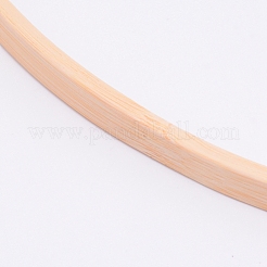 Anneaux de cerceaux en bambou&nbsp;WOOD-WH0103-82B