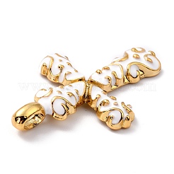 Подвески из эмалированного сплава с гальванопокрытием&nbsp;ZIRC-I054-25G