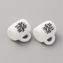 Чашка с силиконовыми бусинами&nbsp;LS-SIL-WH0006-18H