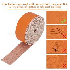 Плоский шнур из микрофибры из искусственной кожи&nbsp;LC-WH0006-07B-05