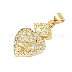 Латунные микро проложить кубического циркония подвески&nbsp;KK-P323-11U-G01