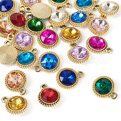 24шт 12 цвета стеклянные подвески k5&nbsp;FIND-TA0007-92KCG