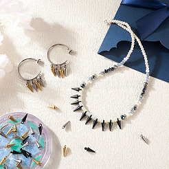 48 шт. 3-х цветные подвески из нержавеющей стали 304&nbsp;STAS-SW0001-02