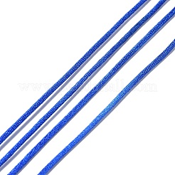 Cordons fil de nylon tressé rond de fabrication de noeuds chinois de macrame rattail&nbsp;NWIR-MSMC001-02