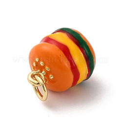 Латунь эмаль подвески&nbsp;KK-Q098-16G-B