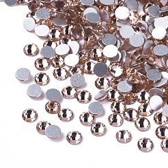 Glas Strass Cabochons flach zurück&nbsp;RGLA-S002-08SS-12