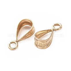 1/20 gancio a scatto placcato oro 14k&nbsp;KK-CBAF172-03G