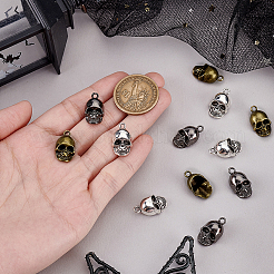 36 шт. 3 цвета подвески из сплава в тибетском стиле&nbsp;FIND-GA0008-10