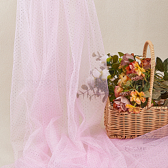 Кружевная ткань из полиэстера&nbsp;DIY-WH0504-430D