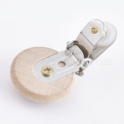 Clips porte-tétine en bois de hêtre&nbsp;WOOD-T015-30