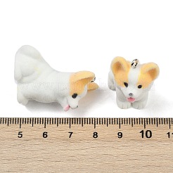 Кулоны из флокированной смолы&nbsp;FIND-A052-07K