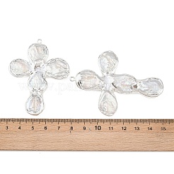 Большие подвески из жемчуга Natura Keshi&nbsp;KK-H516-26P