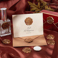 60шт. клейкие восковые наклейки&nbsp;DIY-CP0006-30-17