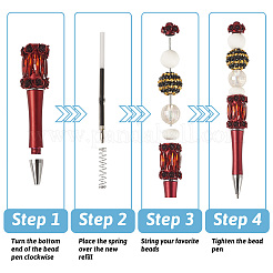 Шариковая ручка из пластика в виде цветка&nbsp;LS-BT-TAC0045-002G
