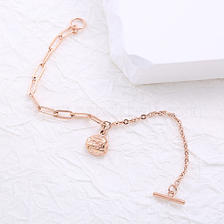 Из нержавеющей стали шарм браслеты&nbsp;ZH9600