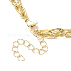 Цепочки-скрепки из нержавеющей стали 304&nbsp;NJEW-JN04731