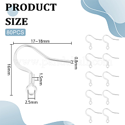 80 шт. французские крючки из нержавеющей стали 304 с катушкой&nbsp;STAS-UN0058-51