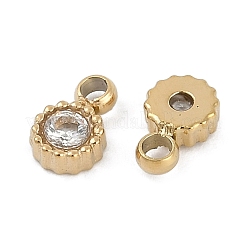 Подвески из нержавеющей стали 304 с микропаве из кубического циркония&nbsp;STAS-I325-024G