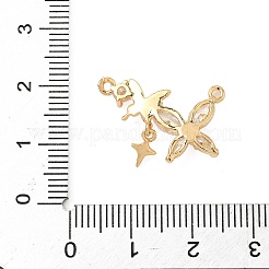 Латунные микро проложить кубического циркония подвески&nbsp;KK-S531-11G-B