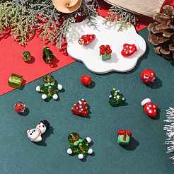 26pcs 13 Arten handgemachte Bunte Malerei-Perlen&nbsp;LAMP-FS0001-75