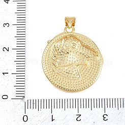 Messing Anhänger & Charms&nbsp;KK-I453-02G-02