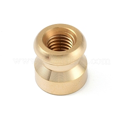 Cabeza de sello de latón con sello de cera&nbsp;STAM-P001-01G-29