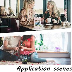 12 комплект картонных коробок 3 цветов с ручками из полиэстера&nbsp;CON-CA0001-017