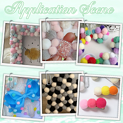 400шт 4 цвета кукла своими руками&nbsp;AJEW-SC0003-93E