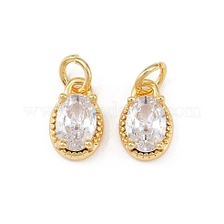 Латунные микро проложить кубического циркония подвески&nbsp;KK-H524-03G