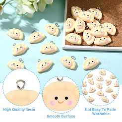 Подвески из непрозрачной смолы 20 шт.&nbsp;RESI-YW0004-50