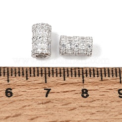 925 micro pavé de perles de zircone cubiques transparentes en argent sterling&nbsp;SE-CBAF1B2-16D-P